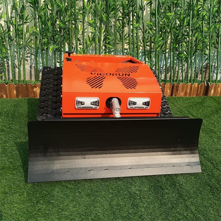 RC rubber track lawn cutting machine for sale