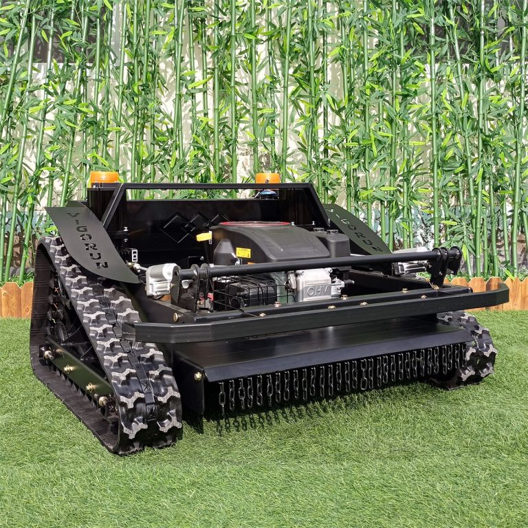 best price cordless 4WD rotary mower made in China