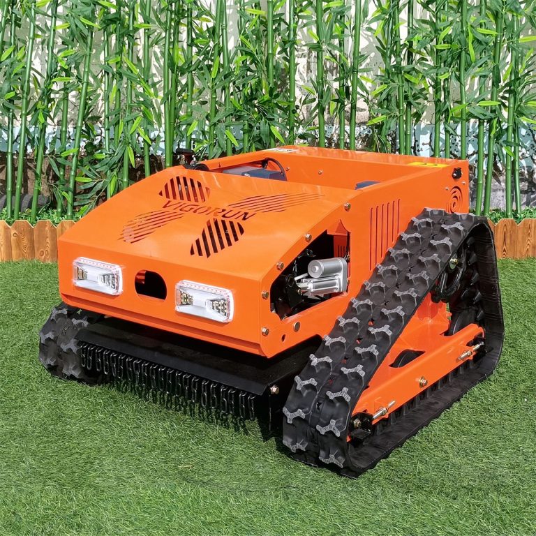 remote control rubber track grass trimmer best China maker